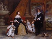 Gonzales Coques The Family of Jan Baptista Anthonie (mk25` Germany oil painting reproduction